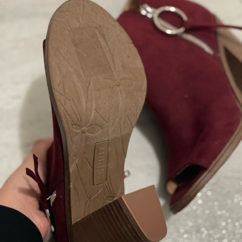 Open Toe Booties - Picture 3 of 3